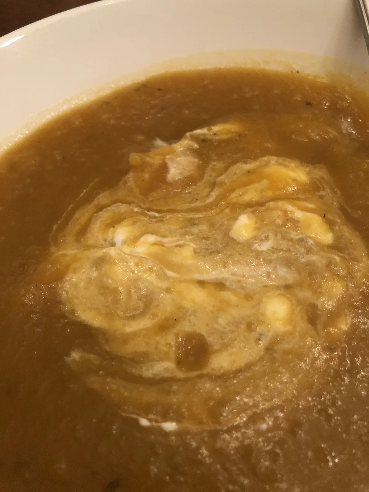 Butternut Squash & Apple Soup